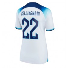 England Jude Bellingham #22 Hjemmedrakt Kvinner VM 2022 Kortermet